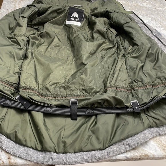 Burton Men's Ski/Snowboard Covert Insulated Thermolite Jacket in Bog Heather - Picture 8 of 15